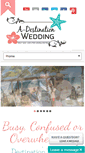 Mobile Screenshot of a-destinationwedding.com